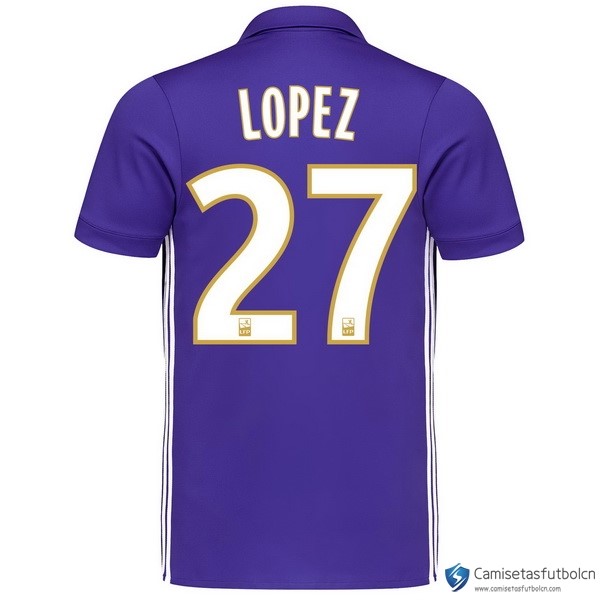 Camiseta Marsella Tercera equipo Lopez 2017-18